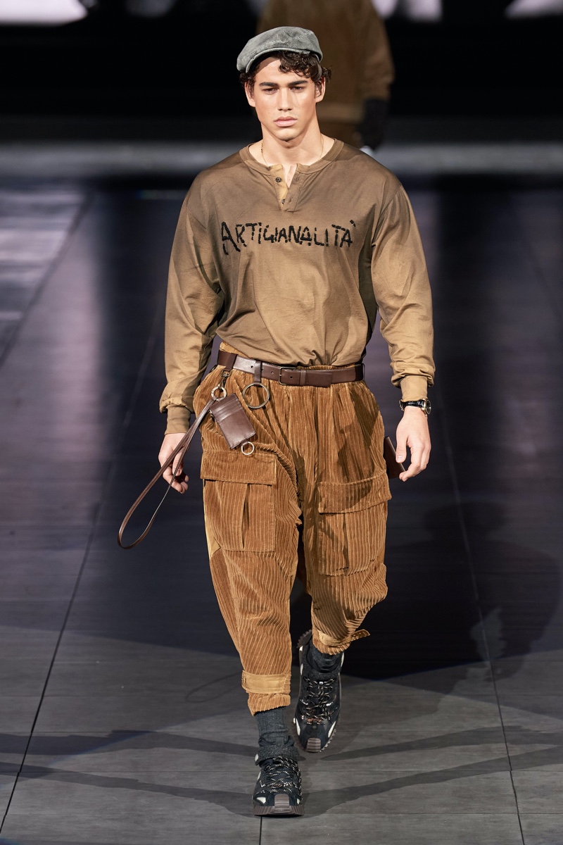 Dolce and Gabbana Fall Winter 2020 Mens Collection Runway Show 059