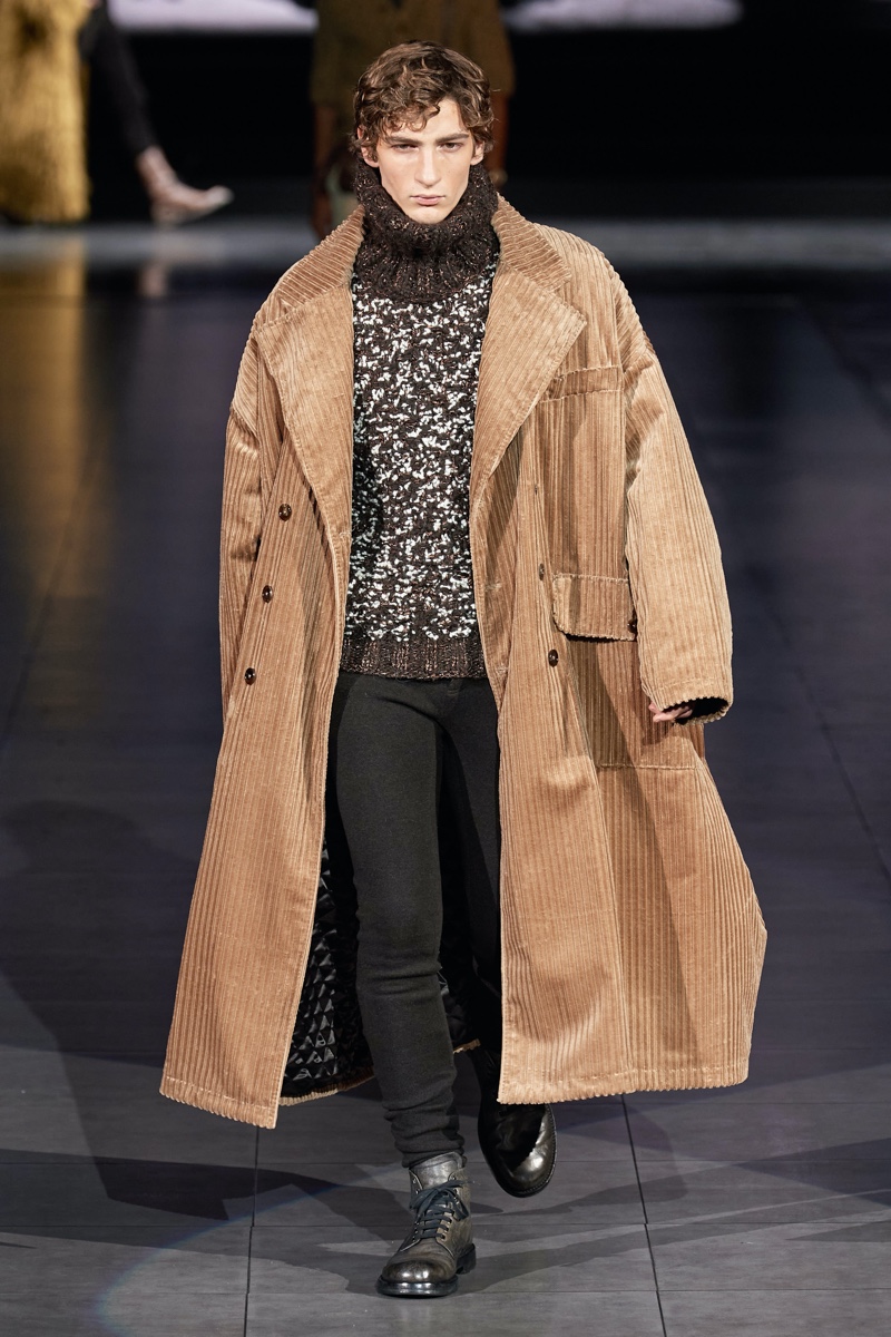Dolce and Gabbana Fall Winter 2020 Mens Collection Runway Show 067