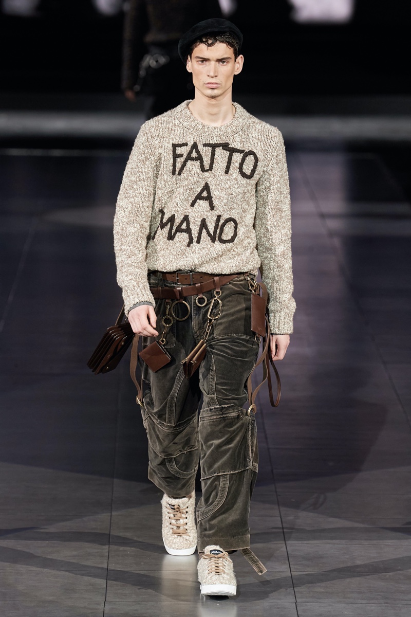 Dolce and Gabbana Fall Winter 2020 Mens Collection Runway Show 071