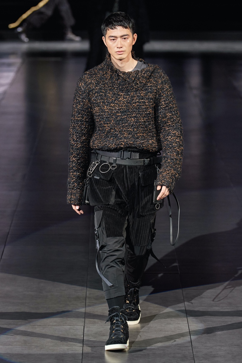 Dolce and Gabbana Fall Winter 2020 Mens Collection Runway Show 072