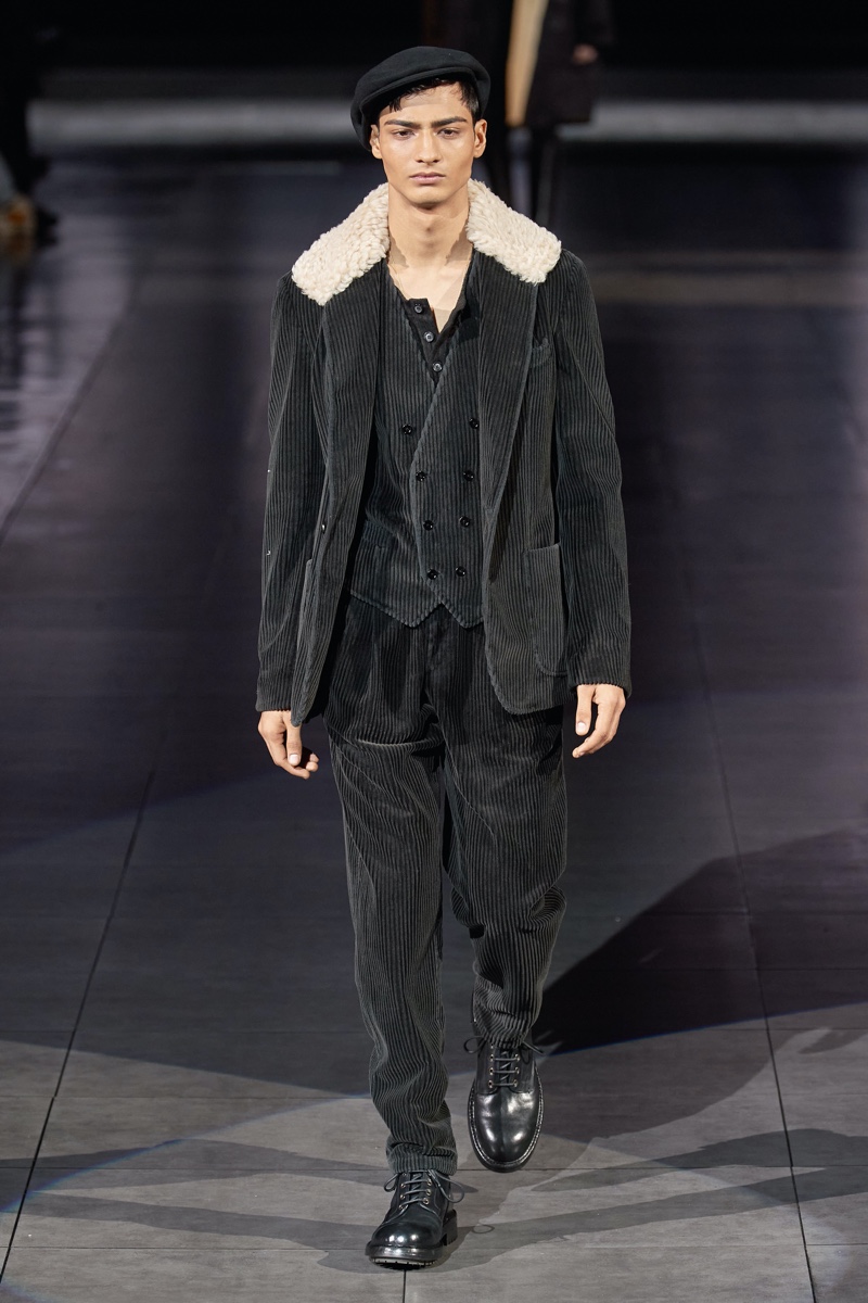 Dolce and Gabbana Fall Winter 2020 Mens Collection Runway Show 081