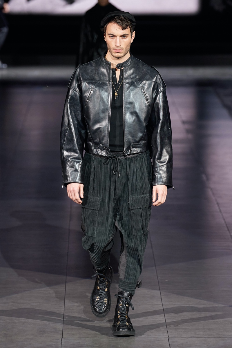 Dolce and Gabbana Fall Winter 2020 Mens Collection Runway Show 088