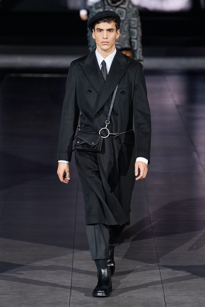 Dolce and Gabbana Fall Winter 2020 Mens Collection Runway Show 093