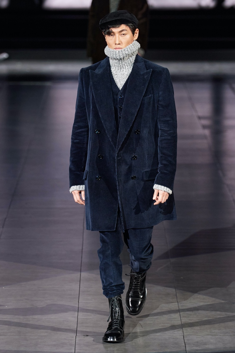 Dolce and Gabbana Fall Winter 2020 Mens Collection Runway Show 108