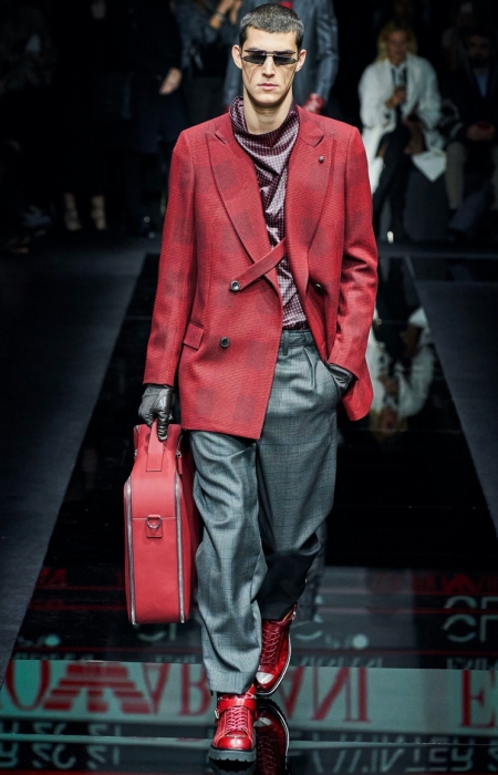 Emporio Armani Fall Winter 2020 Mens Runway Collection 007