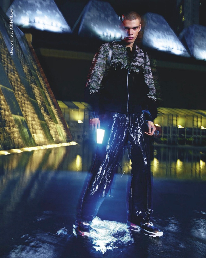 A sporty vision, Dalibor Urosevic fronts Emporio Armani's spring-summer 2020 campaign. » Julian & Dalibor Touch Down in Singapore for Emporio Armani Spring '20 Campaign A sporty vision, Dalibor Urosevic fronts Emporio Armani's spring-summer 2020 campaign.