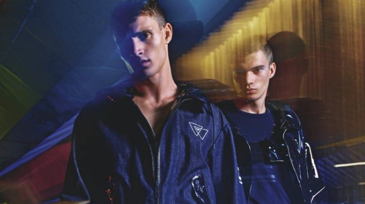 Emporio Armani enlists Julian Schneyder and Dalibor Urosevic as the stars of its spring-summer 2020 campaign.