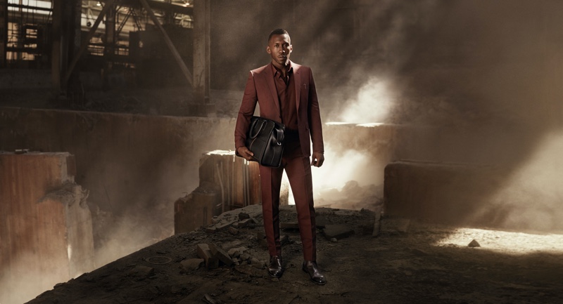 Ermenegildo Zegna enlists actor Mahershala Ali as the star of its spring-summer 2020 campaign.