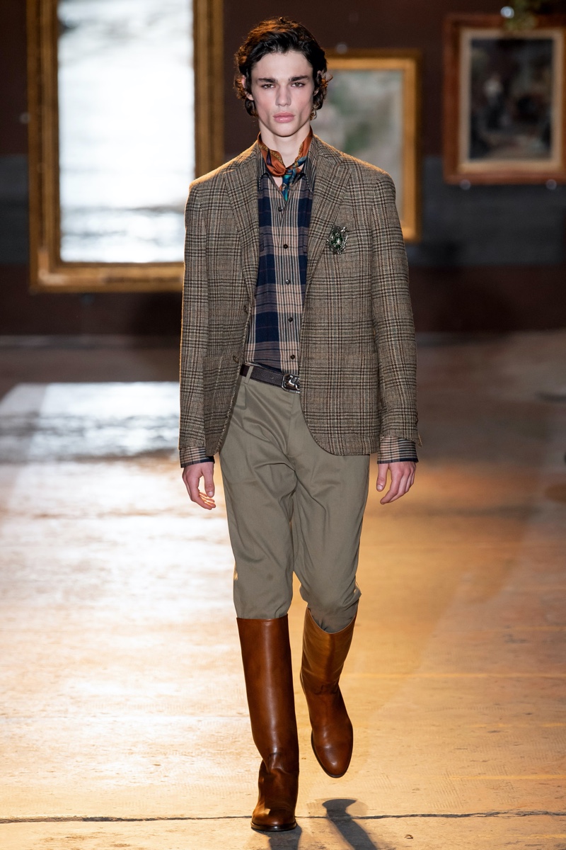 Etro Goes Traditional with an 'Exotic Twist' for Fall '20 Collection Etro Goes Traditional with an 'Exotic Twist' for Fall '20 Collection