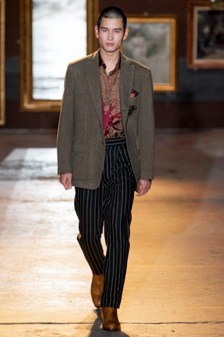 Etro Fall Winter 2020 Mens Collection Runway 015