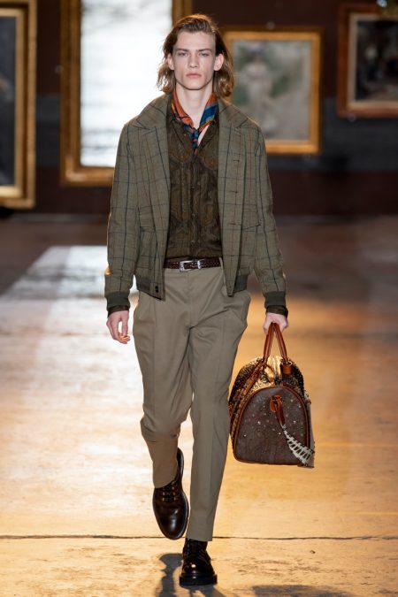 Etro Fall Winter 2020 Mens Collection Runway 016