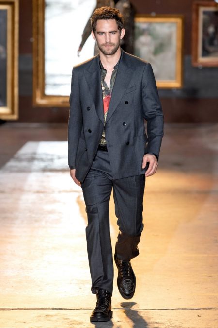 Etro Fall Winter 2020 Mens Collection Runway 036