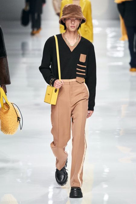 Fendi Fall Winter 2020 Mens Collection Runway 022