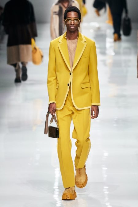 Fendi Fall Winter 2020 Mens Collection Runway 023