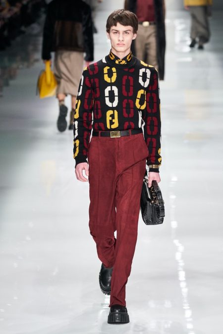 Fendi Fall Winter 2020 Mens Collection Runway 028