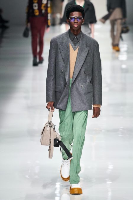 Fendi Fall Winter 2020 Mens Collection Runway 031