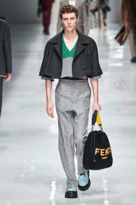 Fendi Fall Winter 2020 Mens Collection Runway 032