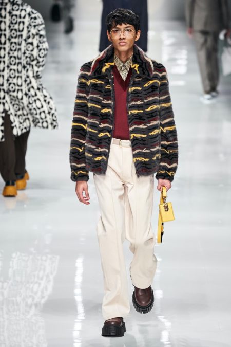 Fendi Fall Winter 2020 Mens Collection Runway 036