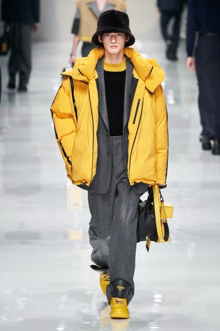 Fendi Fall Winter 2020 Mens Collection Runway 042