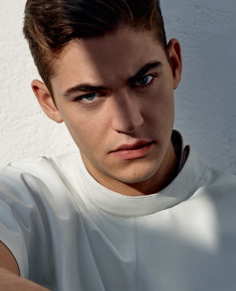 Hero Fiennes-Tiffin for Ferragamo Fragrance Campaign.