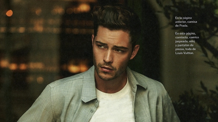 Francisco Lachowski Dons Smart Menswear for El País Semanal