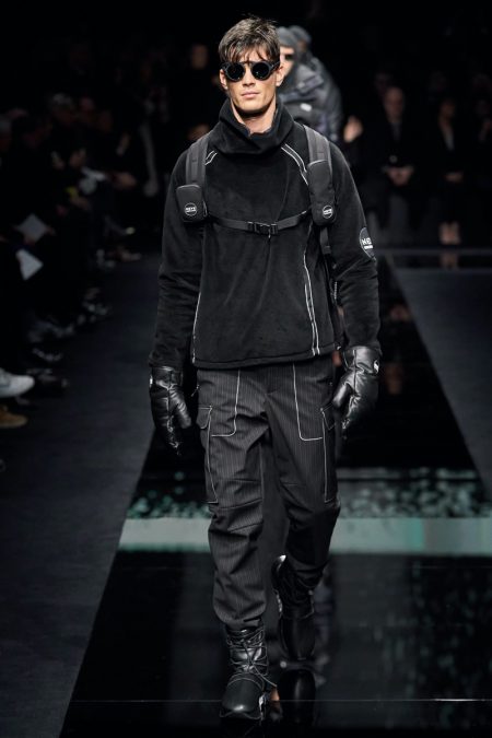 Giorgio Armani Fall Winter 2020 Mens Collection Runway 007