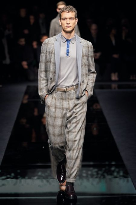 Giorgio Armani Fall Winter 2020 Mens Collection Runway 014