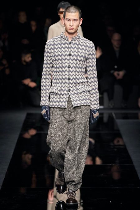 Passend of Trekker Giorgio Armani Fall 2020 Men's Collection