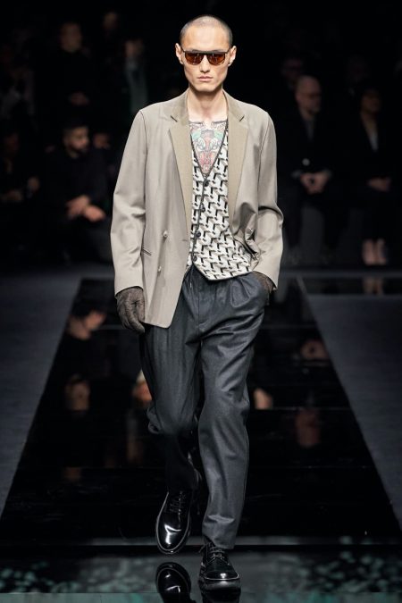 Giorgio Armani Fall Winter 2020 Mens Collection Runway 021