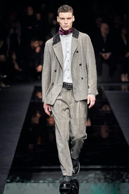 Giorgio Armani Fall Winter 2020 Mens Collection Runway 033