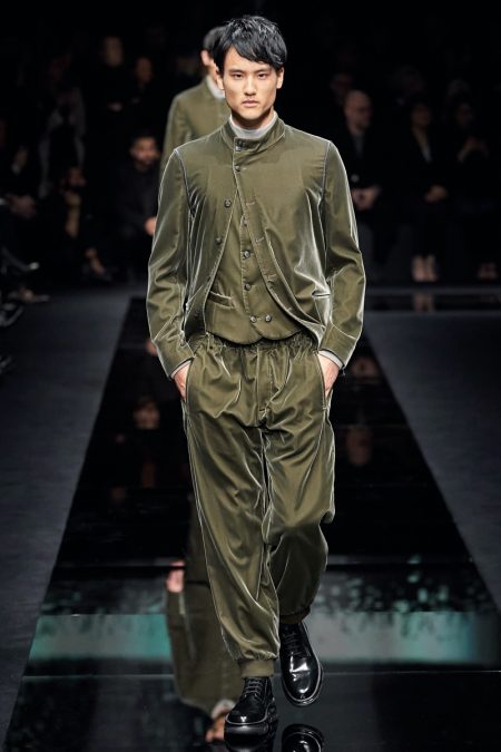 Giorgio Armani Fall Winter 2020 Mens Collection Runway 036