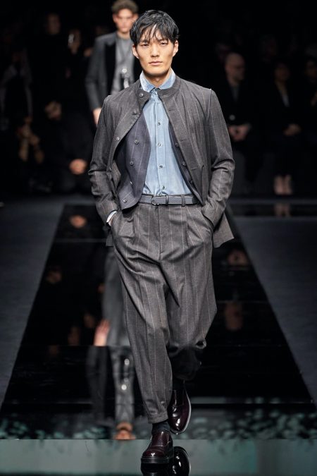 Giorgio Armani Fall Winter 2020 Mens Collection Runway 042