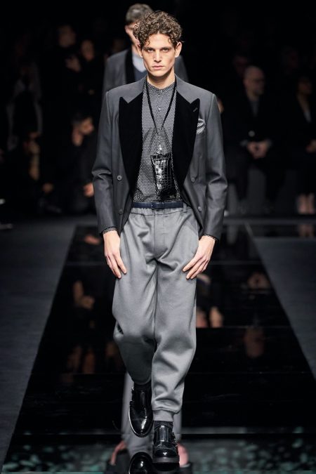 Giorgio Armani Fall Winter 2020 Mens Collection Runway 043