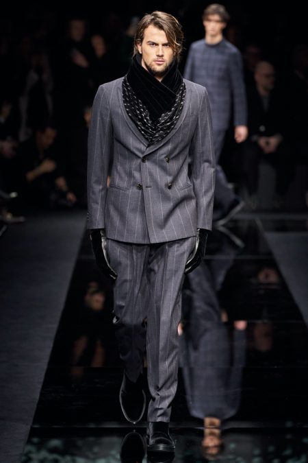 Giorgio Armani Fall Winter 2020 Mens Collection Runway 046