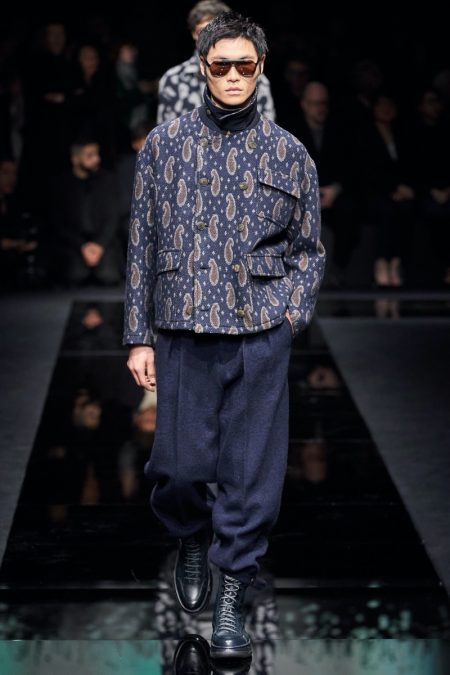 Giorgio Armani Fall Winter 2020 Mens Collection Runway 051