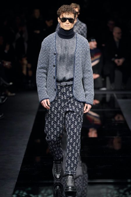 Giorgio Armani Fall Winter 2020 Mens Collection Runway 055