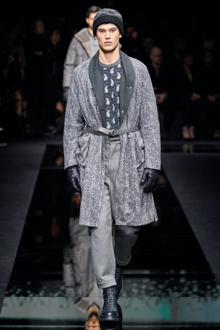 Giorgio Armani Fall Winter 2020 Mens Collection Runway 057