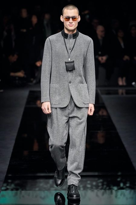 Giorgio Armani Fall Winter 2020 Mens Collection Runway 060