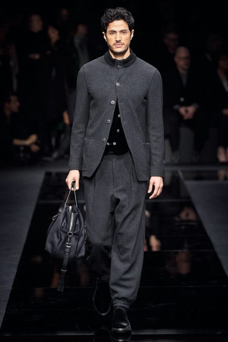 Giorgio Armani Fall Winter 2020 Mens Collection Runway 063