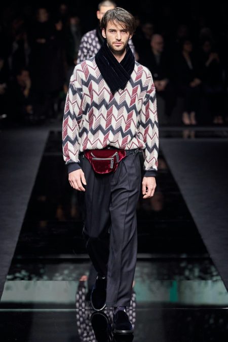 Giorgio Armani Fall Winter 2020 Mens Collection Runway 069