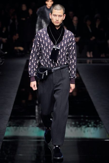 Giorgio Armani Fall Winter 2020 Mens Collection Runway 070