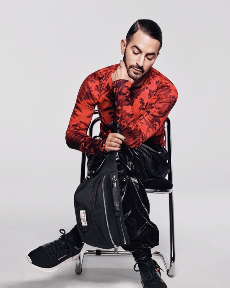 Designer Marc Jacobs appears in Givenchy's spring-summer 2020 campaign.