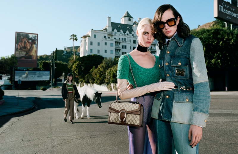 Gucci takes to Château Marmont for its spring-summer 2020 campaign.