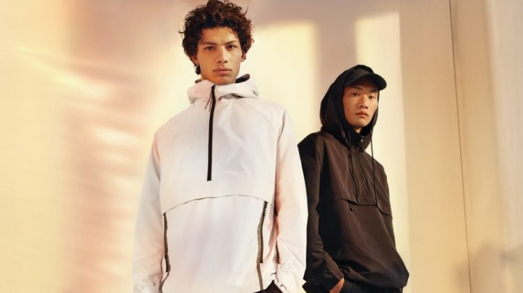 Windbreakers take up the spotlight as part of H&M's athleisure collection.