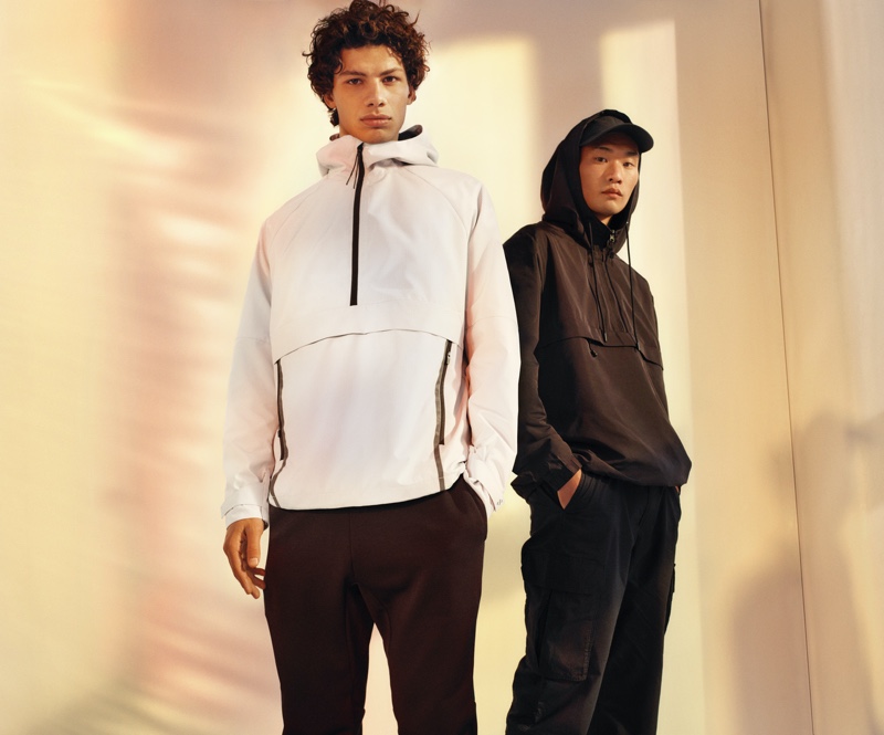 Windbreakers take up the spotlight as part of H&M's athleisure collection.