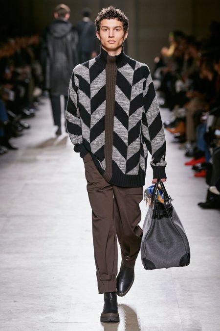 Hermes Fall Winter 2020 Mens Collection Runway 010