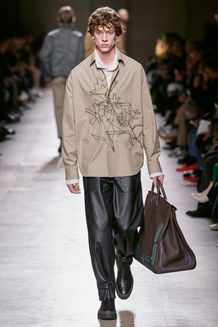 Hermes Fall Winter 2020 Mens Collection Runway 031