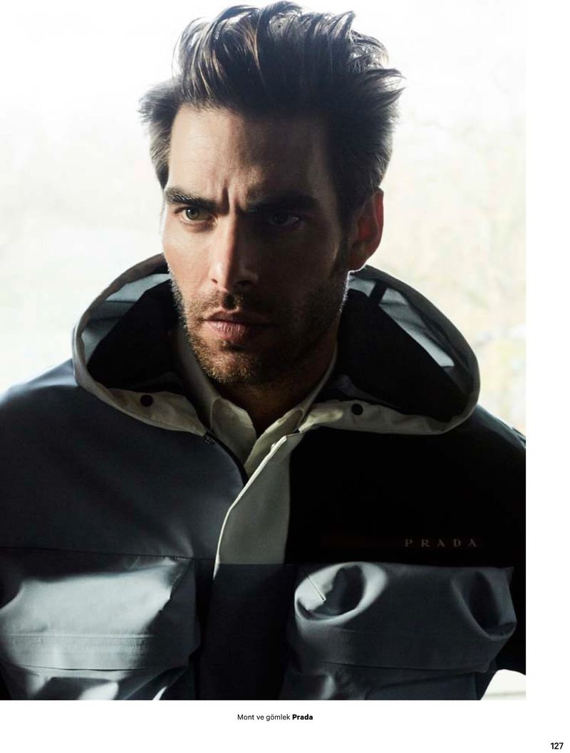 Jon Kortajarena Inspires in Designer Menswear for Esquire Turkey