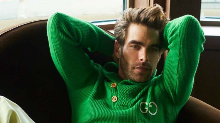 Jon Kortajarena wears Gucci for the pages of Esquire Turkey.