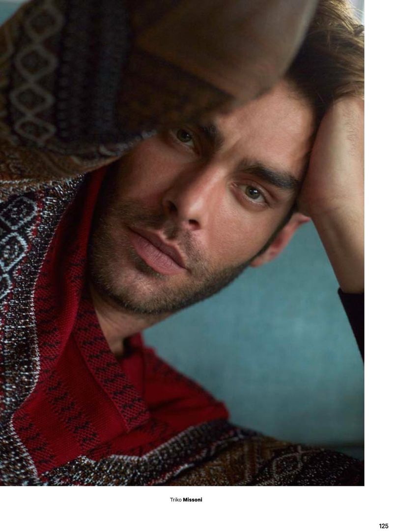 Jon Kortajarena Inspires in Designer Menswear for Esquire Turkey